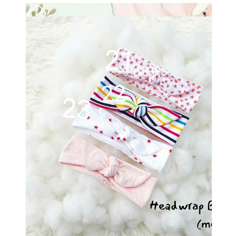 Bandana Anak / Bando Anak / Bandana Bayi / Bando Bayi / Headband Anak