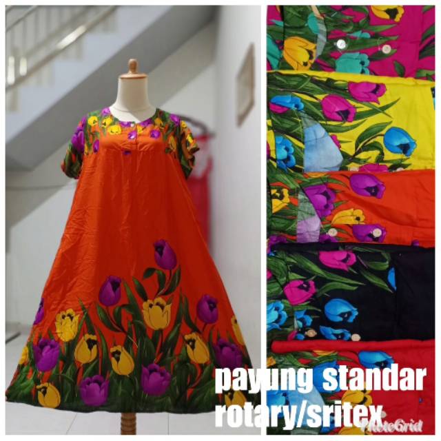 Daster payung standar , rotary / sritex