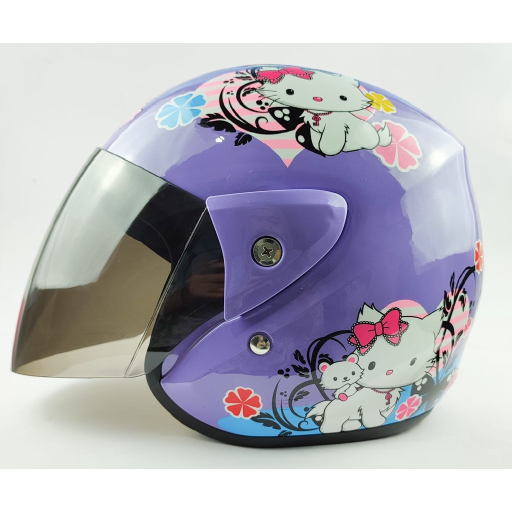 Helm ANAK karakter lucu SNI ALL SIZE UMUR 2-8 TAHUN