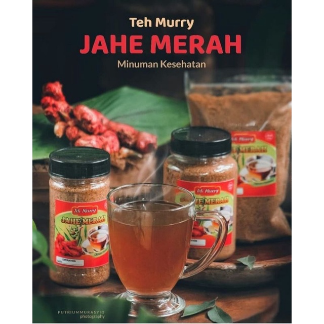 

Jahe merah Teh Murry