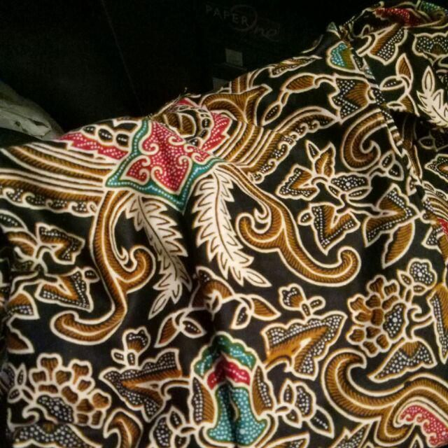 Atasan Batik Seragam Batik Solo Batik Pekalongan Baju Batik Wanita Td 373