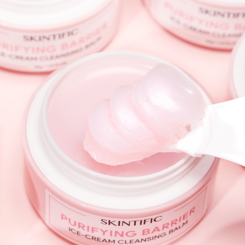 SKINTIFIC Purifying Barrier Ice Cream Cleansing Balm 40gr