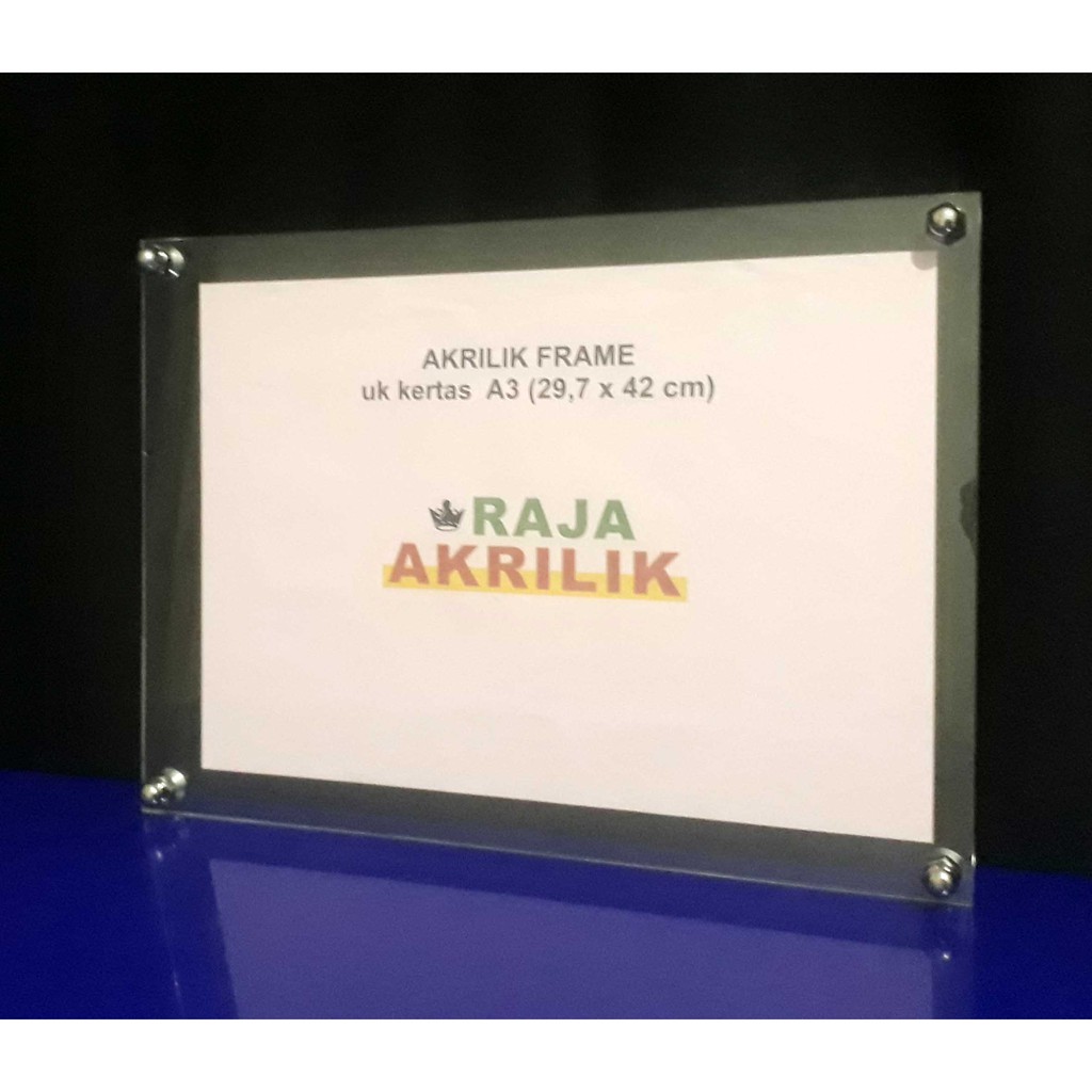 

Acrylic Frame A3 (Landscape)