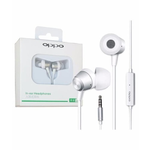 Handsfree Headset Earphone Oppo F1 Plus Original