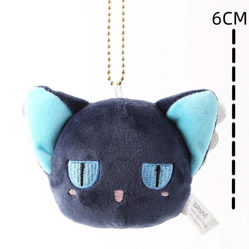 Card Captor Sakura Japanese Cartoon Pendant Magic Keychain Plush Toy Gift Peluche Bag Card Key Ring Women Kids Birthday Gift