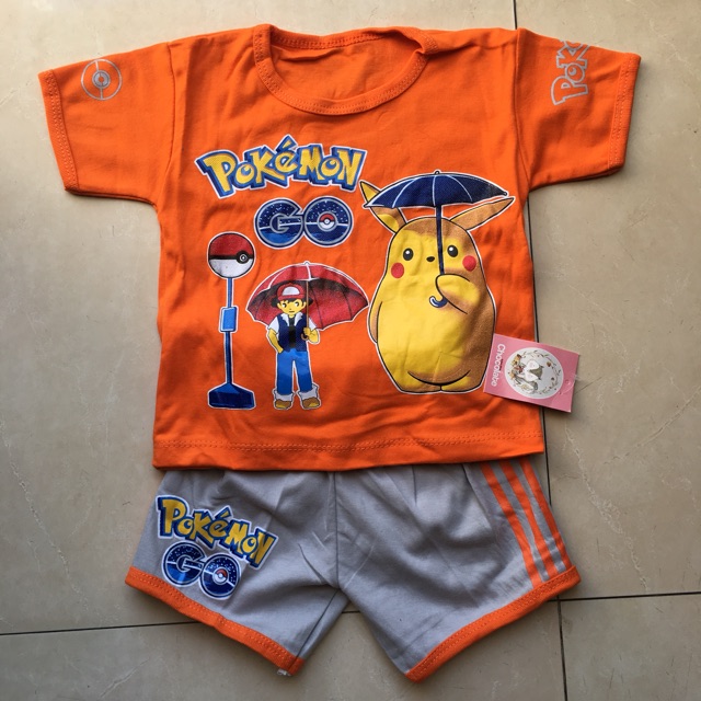 SALE!!! SETELAN ANAK 6bulan-1Tahun POKEMON