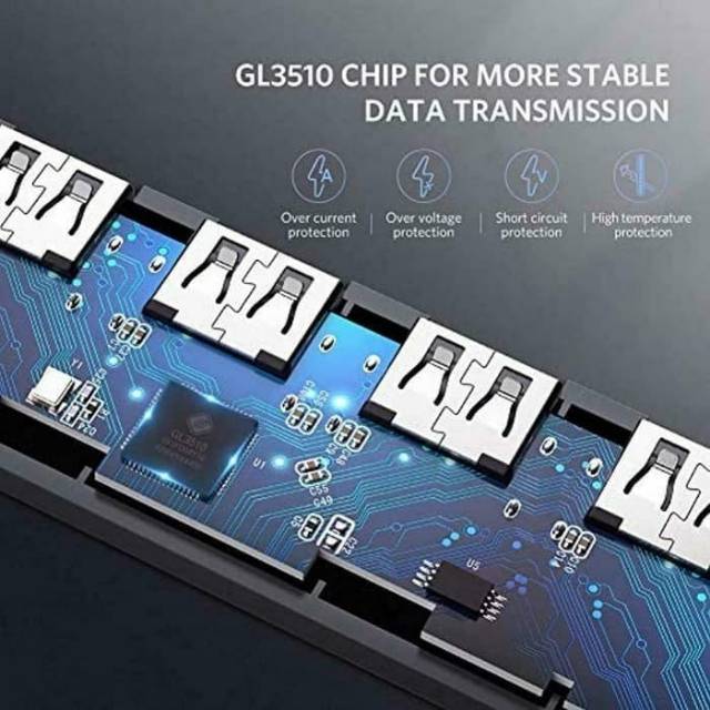 Ugreen Usb Hub 4 Ports Type C 3.0 Ugreen Hub Splitter 4 Ports With Usb C  Original