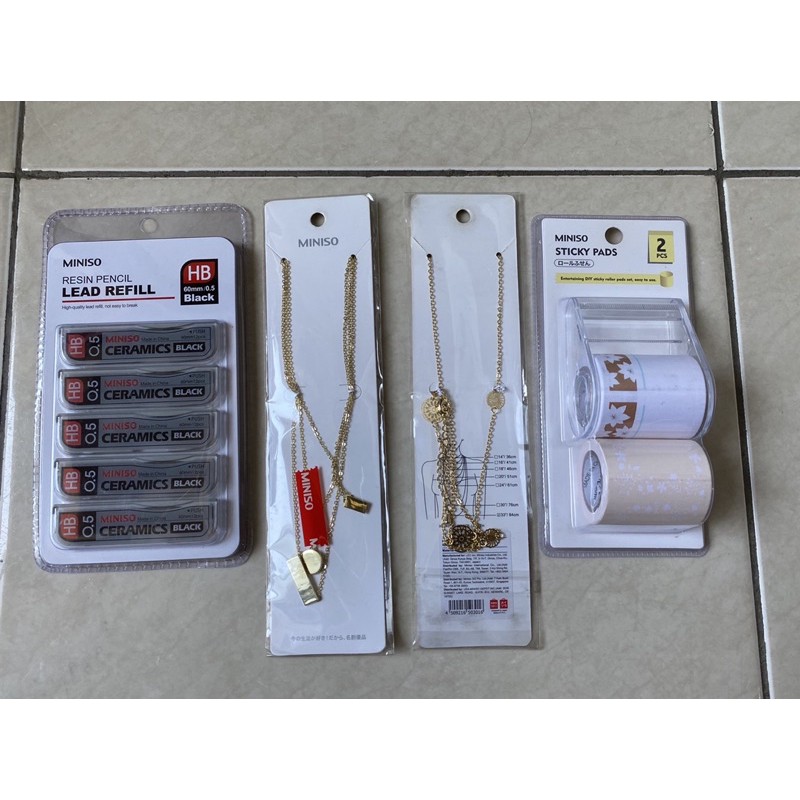 Miniso murah / kalung miniso