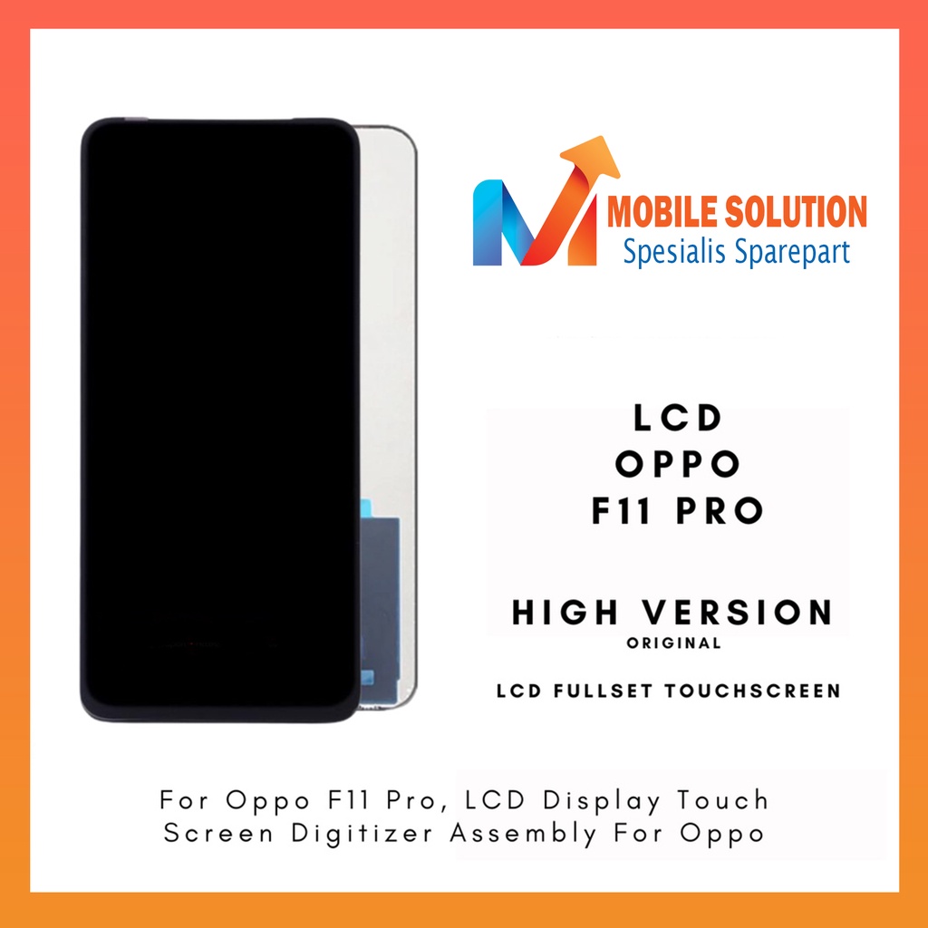 Grosir LCD Oppo F11 Pro ORIGINAL 100% Fullset Touchscreen - Parts Kompatibel Dengan Produk Oppo Garansi 1 Bulan + Packing / Bubbel