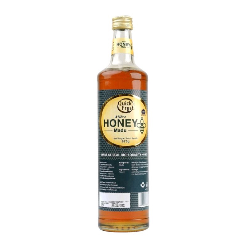 

Quick Fresh Honey / Madu 875GR botol