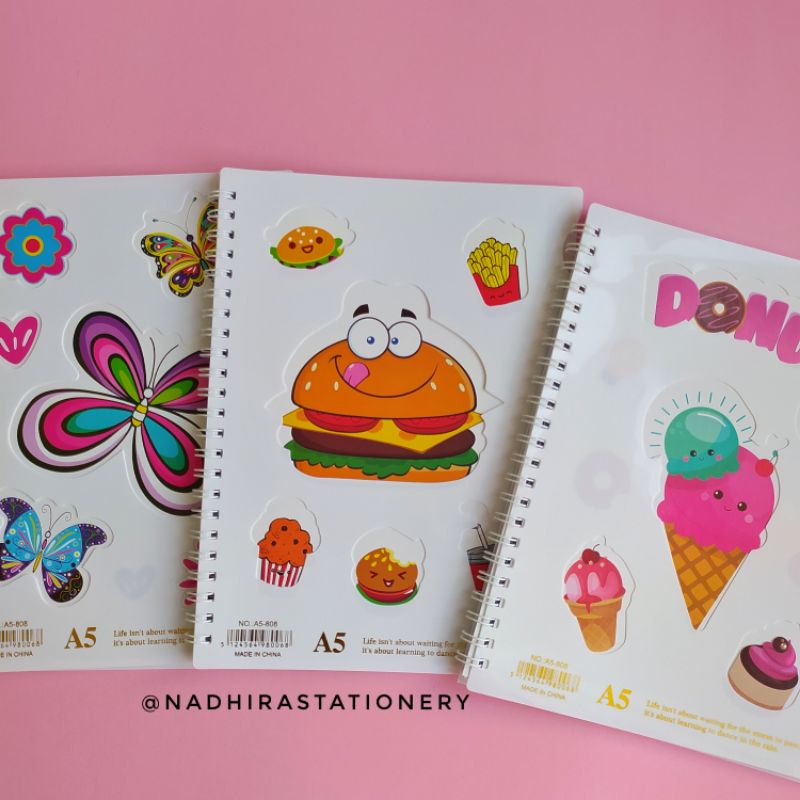 

NOTE BOOK SPIRAL A5-808