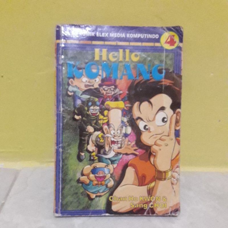 Komik Hello komang 4 (kungfu komang)
