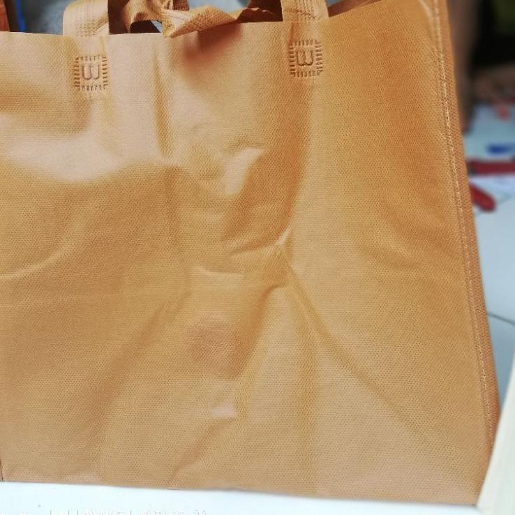 

Garansi Termurah..!!! Tas spunbond kotak uk 25x25 polos ,