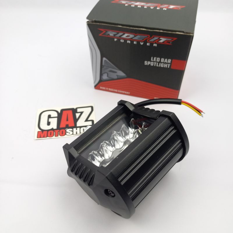 Lampu Tembak Sorot LED Cree 15 Mata Universal Mobil Motor Fog Lamp