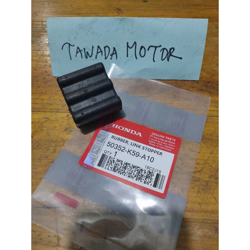 KARET RANGKA LINK STOPPER HONDA SCOOPY NEW ESP K16