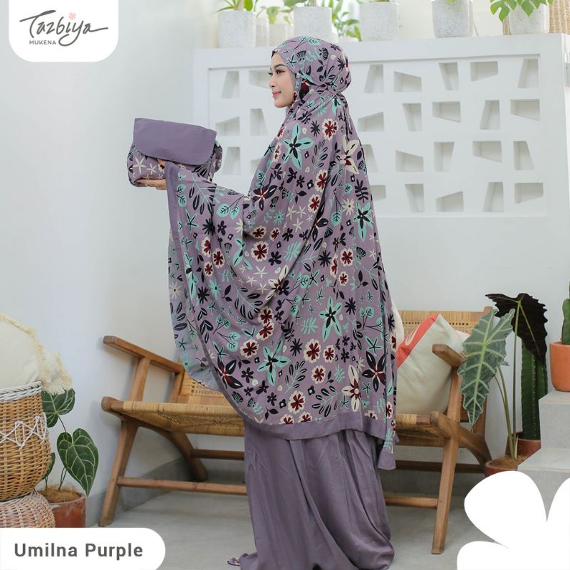 MUKENA TAZBIYA LIST 2IN1 UMILNA SERIES ALLSIZE