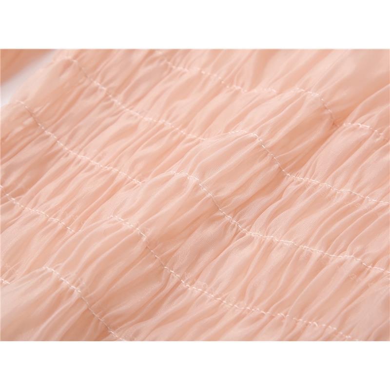 MATTUCLB pendek suspender top suit wanita musim panas lengan pendek ramping desain rasa kemeja organ