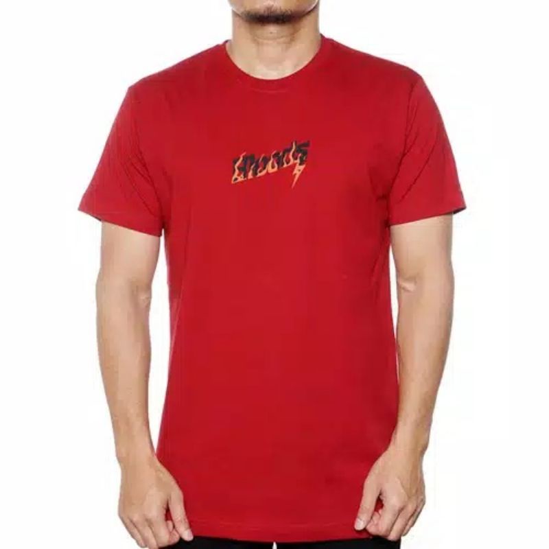 BAJU KAOS ATASAN TSHIRT BLOODS T FIRE 34 ORIGINAL