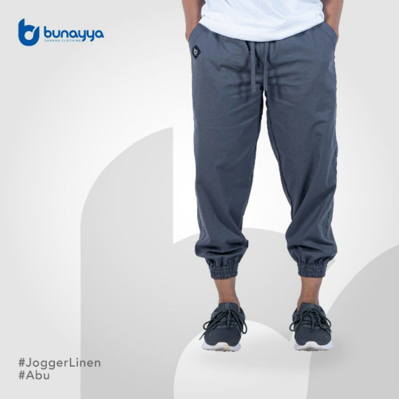 Jogger Linen By Bunayya Sunnah Sirwal Celana Pria Dewasa