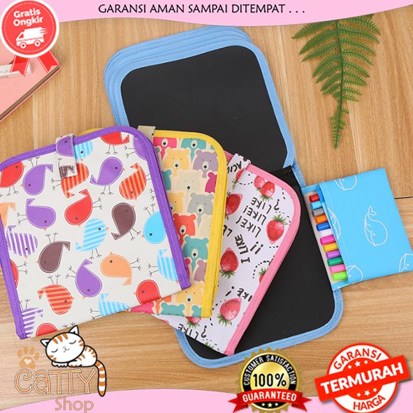 

CATTY MAINAN EDUKASI BUKU GAMBAR YANG BISA DI HAPUS UNTUK EDUKASI ANAK - ERASABLE DRAWING BOOK
