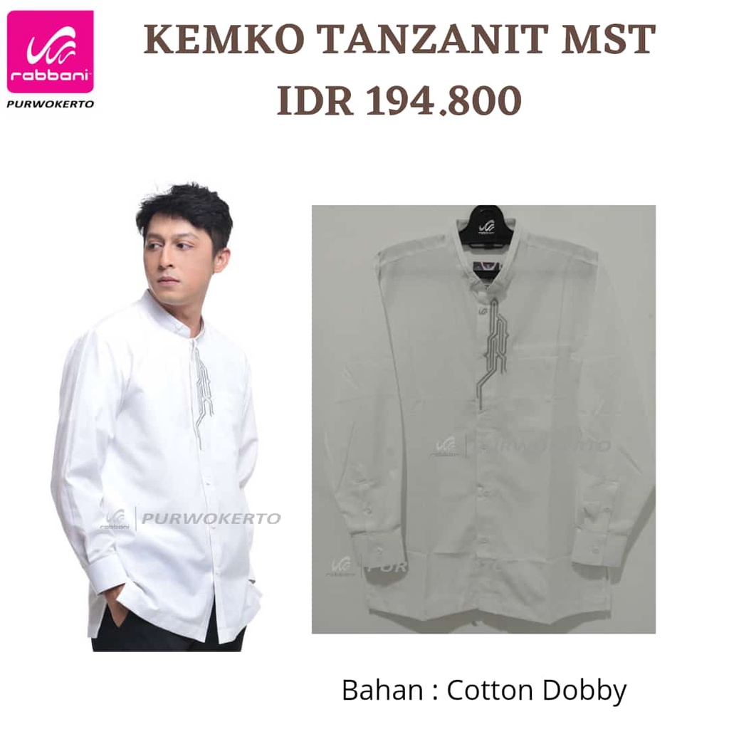 KEMEJA KOKO RABBANI TANZANIT / KEMKO RABBANI TANZANIT