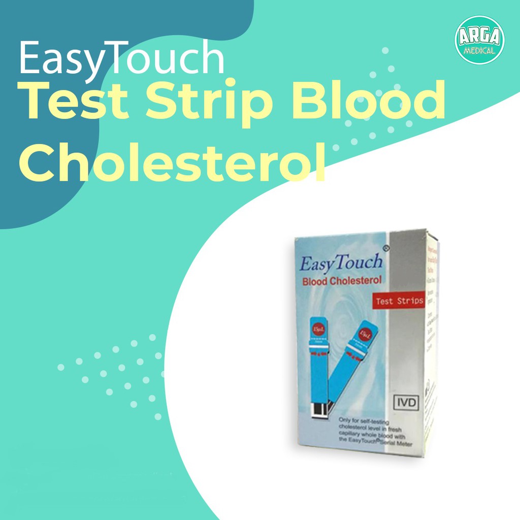 Strip Easy Touch Cholesterol / Jual Strip Refill EasyTouch Kolesterol