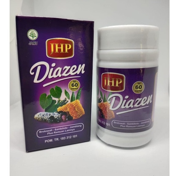 

Herbal Diazen JHP Sambiloto Brotowali & Jamblang