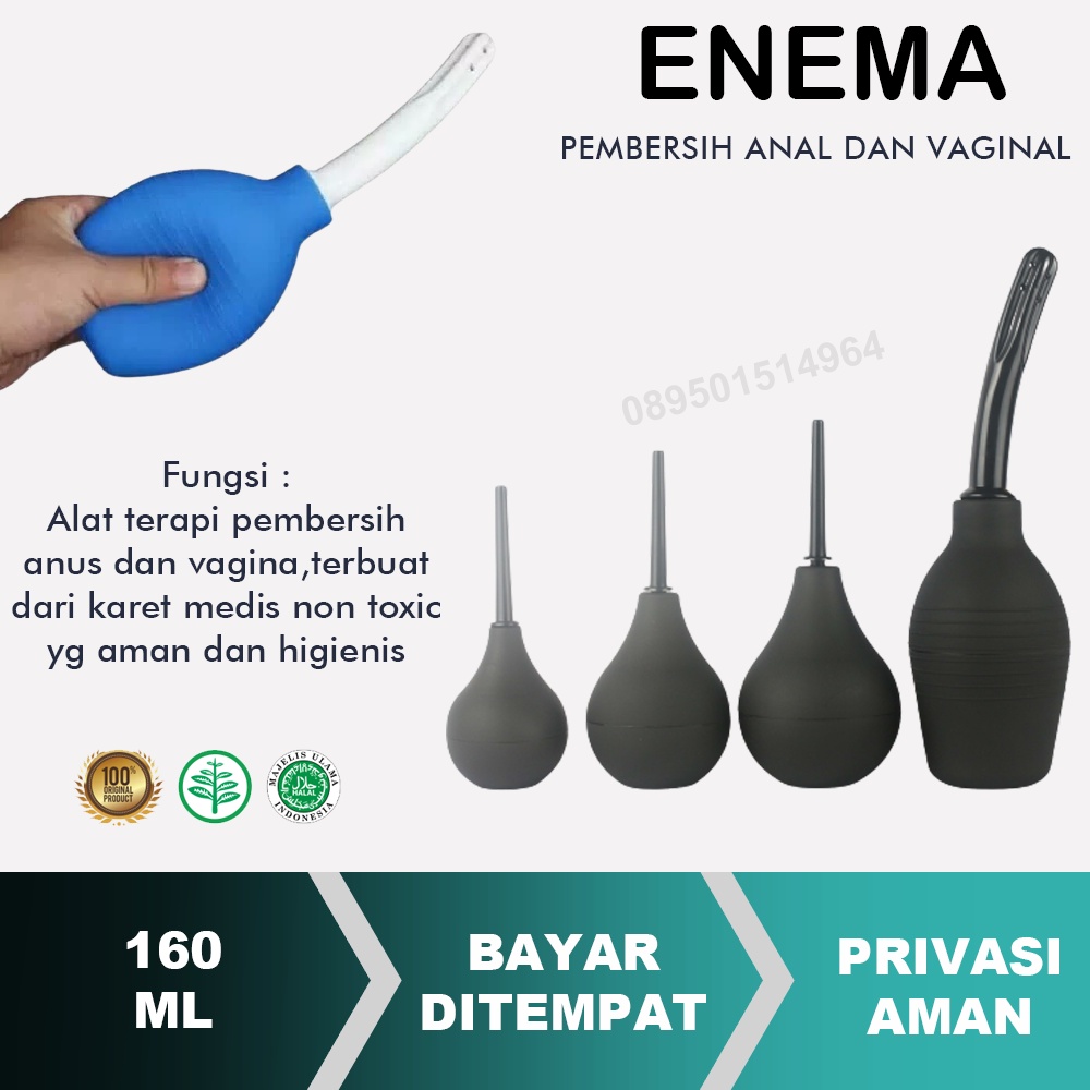 bigshop88 - Enema Pembersih Anal Anus Dubur cleaner Pria Wanita Cleansing Douch 160ML