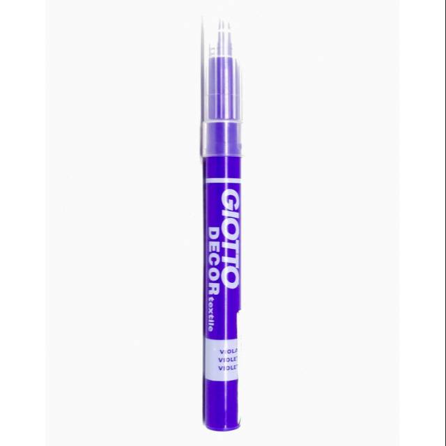 

496035 Giotto Textile Fibre Pens Violet