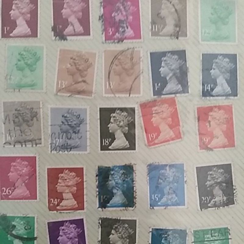 

Prangko Jadul Ratu Inggris Legend bekas pakai