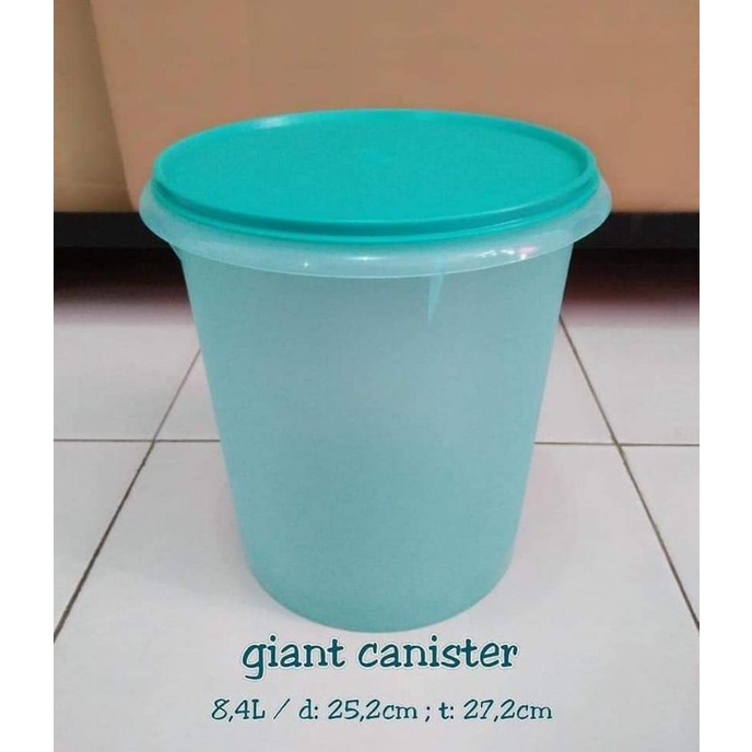 Wadah Kerupuk Plastik / Toples Jumbo Tupperware