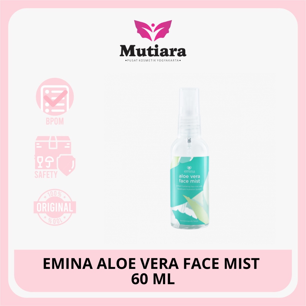 Jual EMINA ALOE VERA FACE MIST 60 ML Shopee Indonesia