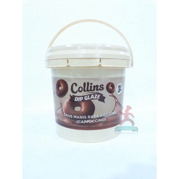 

Collins Dip Glaze/ Topping Donat Cappucino 1kg