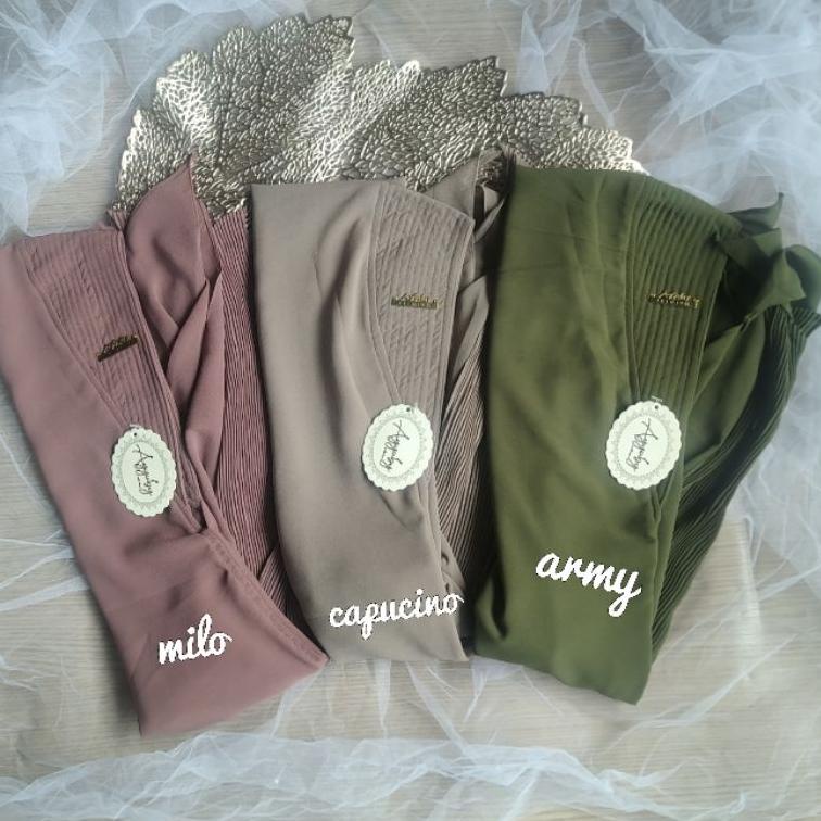 HIJAB BERGO KHIMAR HOODIE MANPRIS (MANTUL PRISKET) ORI AYYUBIY BAHAN CERUTYBABYDOL ARMANY "SLB.14Ap2