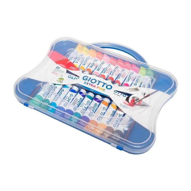 

Giotto Poster Paint 24 Warna 12ml + Brush 305100