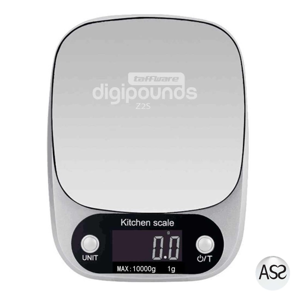 ASS Shop - Taffware Digipounds Timbangan Dapur Digital Kitchen Scale 10kg 1g Z2S