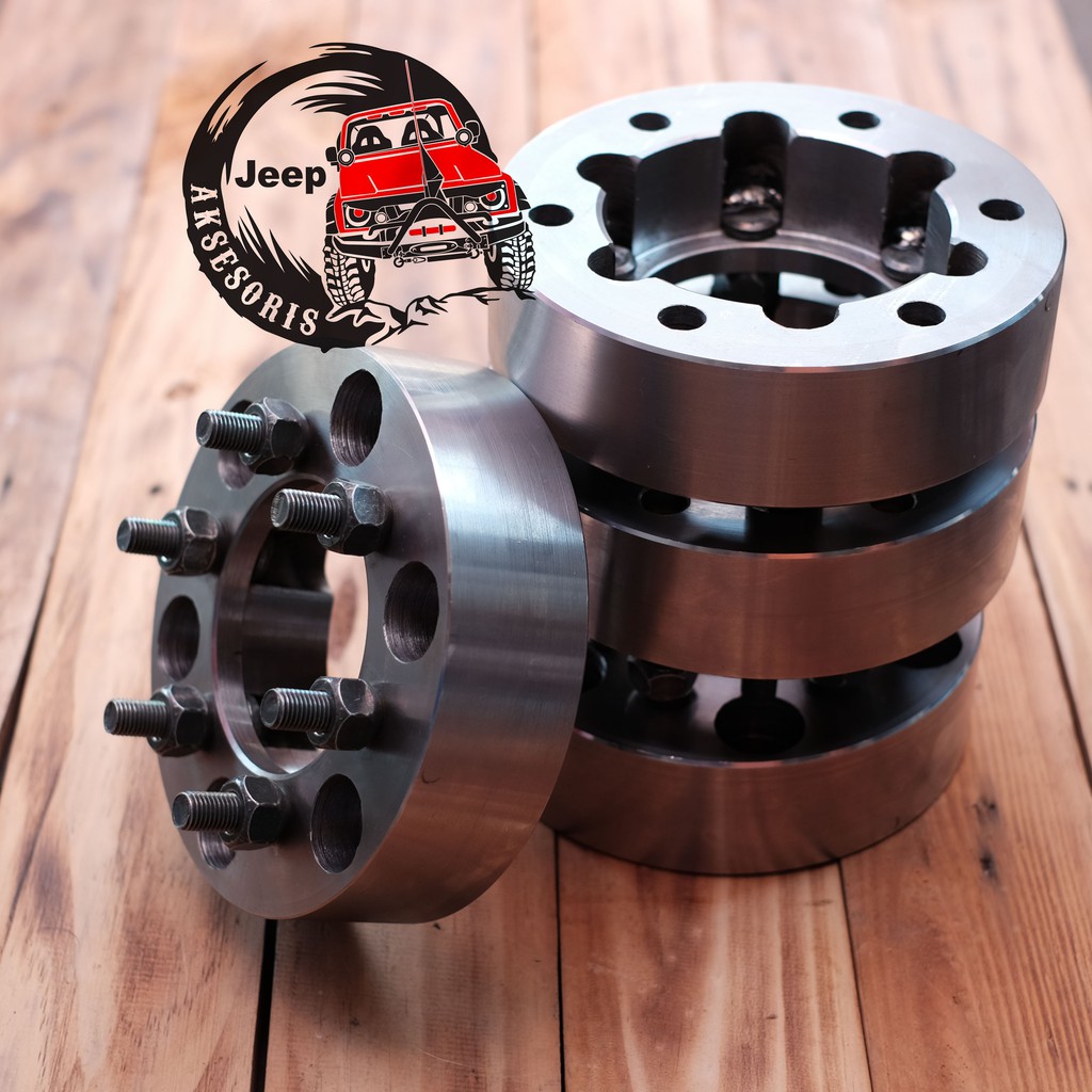 adaptor velg atau roda 5cm H6x139,7 ke H6x114,3 atau H6x114,3 ke H6x139,7 Nissan Navara ke Hartop