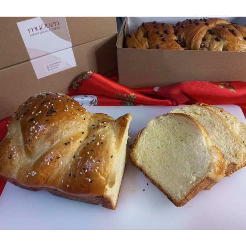 

Brioche Bread/ Roti Brioche/ Brioche Loaf/ Plain Brioche