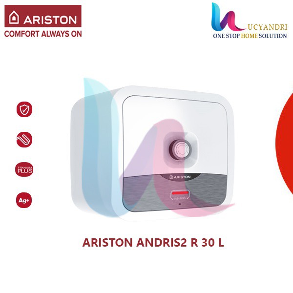 Water Heater Ariston 30 Liter | Water Heater Listrik ARISTON ANDRIS2 R 30 L NEW MODEL