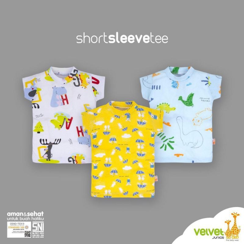 Velvet Junior Oblong Tipis set 3 pcs Motif terbaru