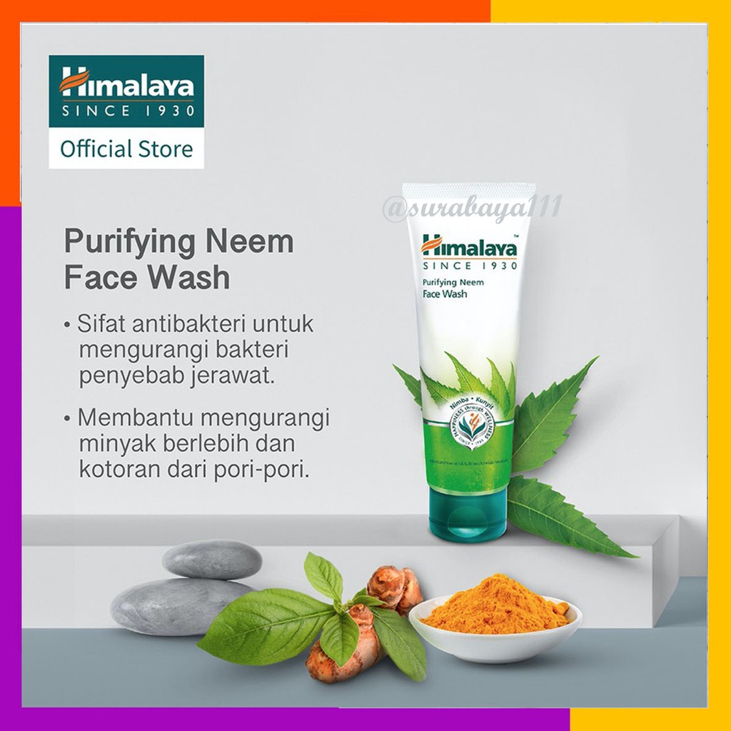 Himalaya - Purifying Neem Face Wash BPOM