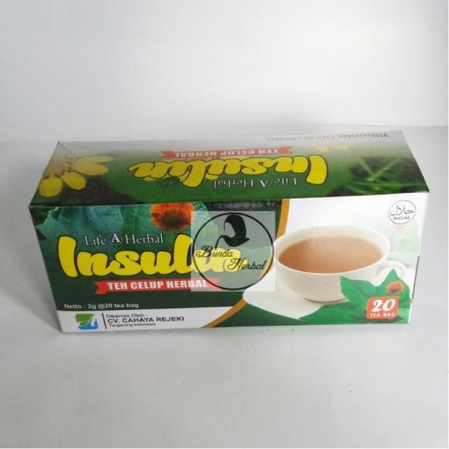 

Teh Celup Herbal Daun Insulin Untuk Diabetes