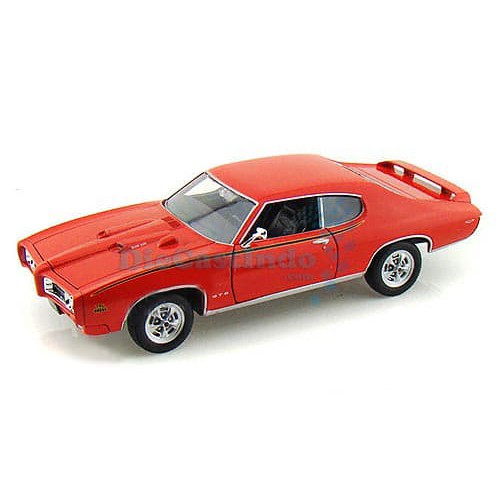 Nex Welly 124 Pontiac GTO 1969 Red