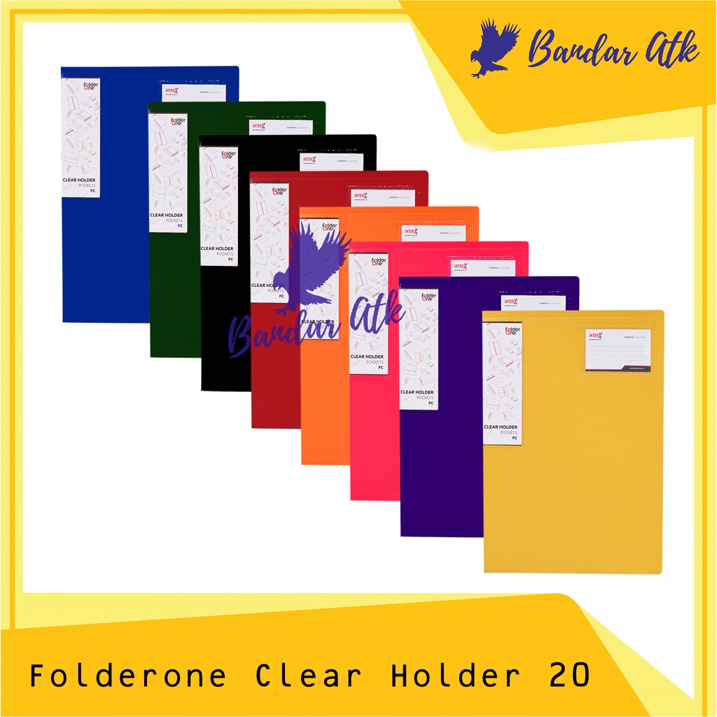 

Dokumen Keeper Clear Holder 20 Lembar Folio folder One [1 PCS]