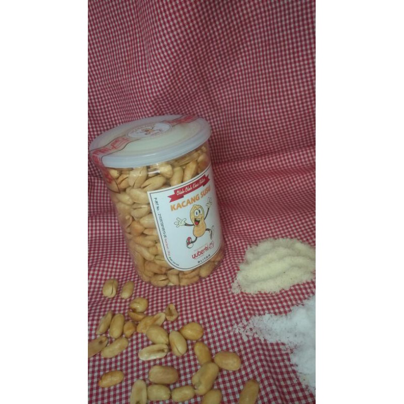 

Yuberki foods" kacang susu renyah-gurih-enak.... 350gram
