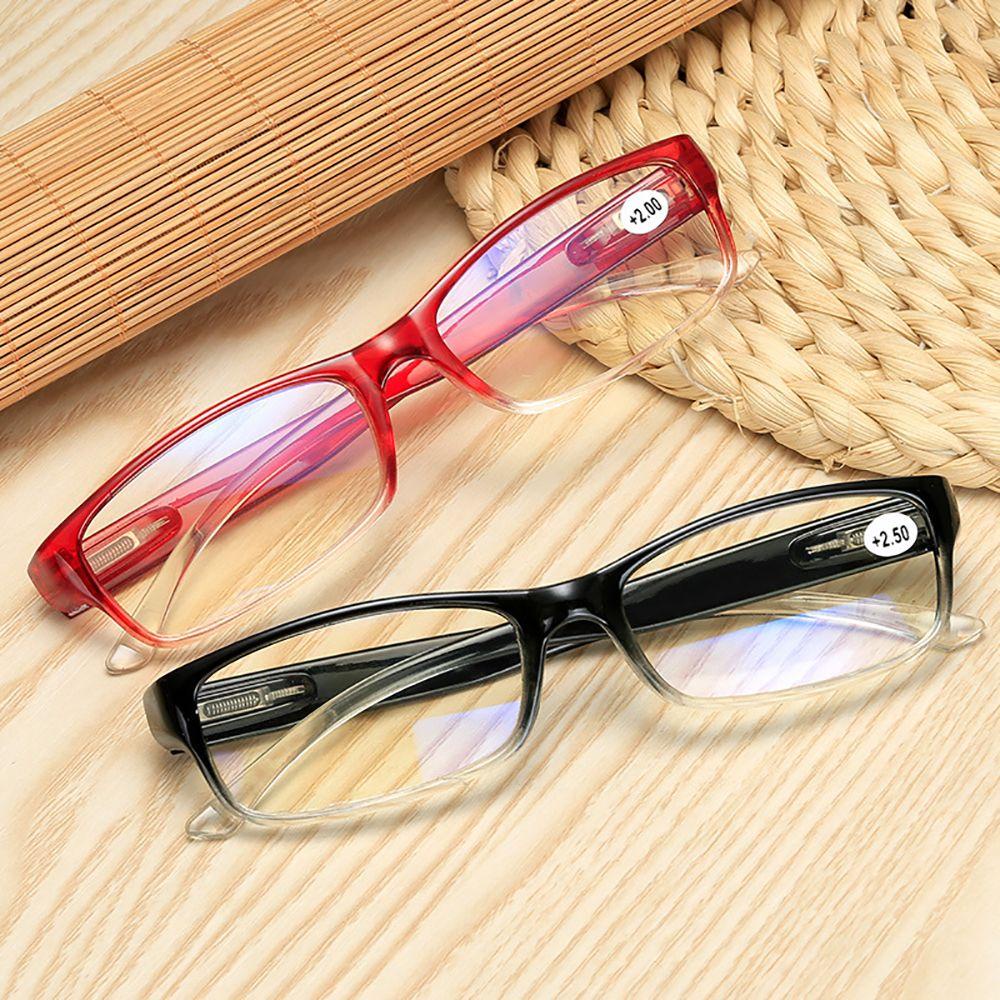 MXBEAUTY Kacamata Presbyopic Warna Gradasi Kaca Mata Anti Radiasi Untuk Wanita Anti Blue Light Resin Perempuan Pria Kacamata Anti Radiasi Untuk Wanita Sale Reading Glasses