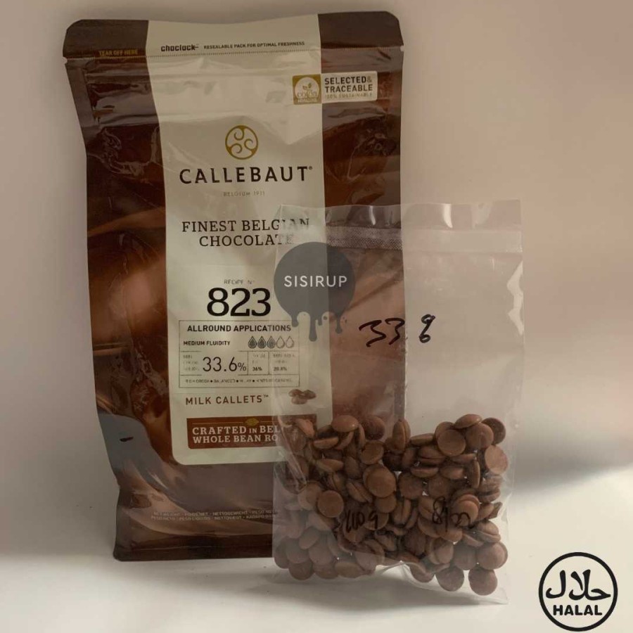 Callebaut Milk Chocolate 33,6% 100 gr / Callebaut Milk / Chocolate Couverture