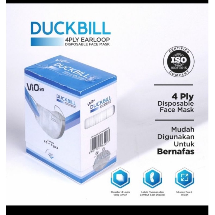 masker Duckbill