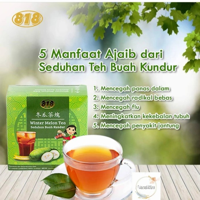 

(BISA COD) WINTERMELON TEA 818 SEDUHAN BUAH KUNDUR