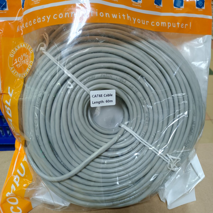 NYK Kabel LAN 70 Meter Cat6 kabel lan